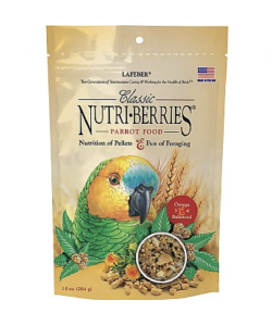 284g Lafeber NutriBerries Original Complete Parrot Food